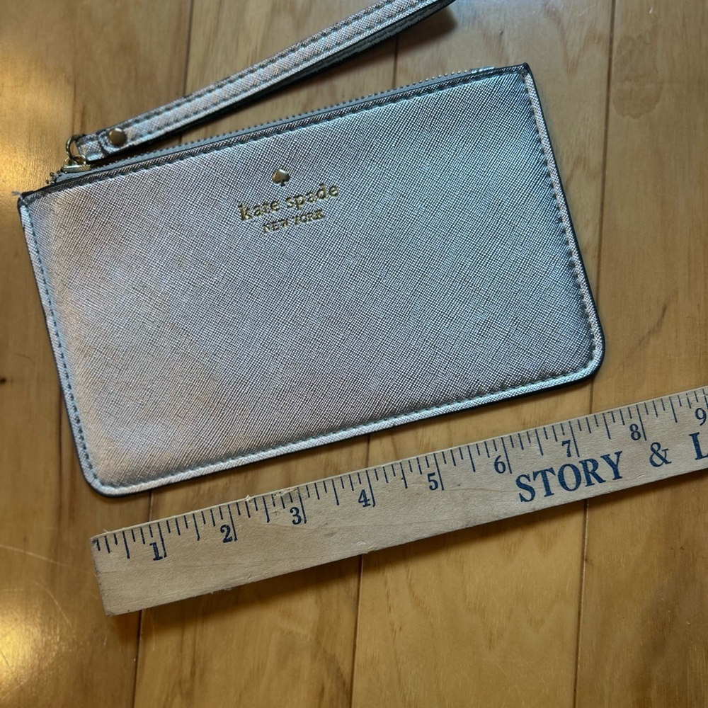 Kate Spade Silver Wristlet Wristlet - Picture 10 of 10